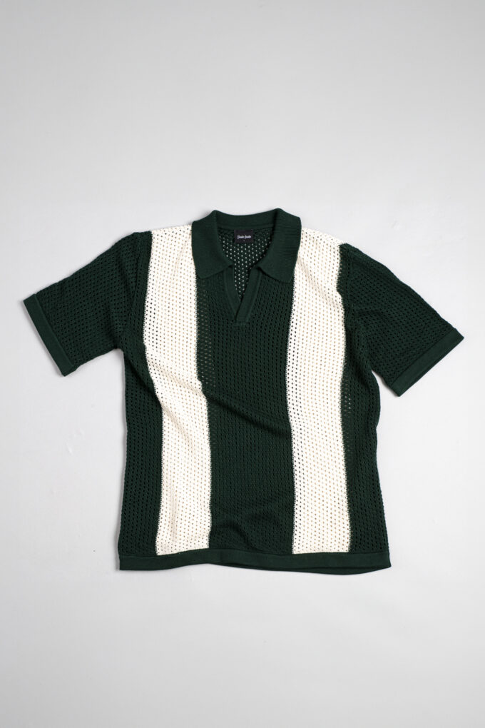 Mesh Knitted Polo