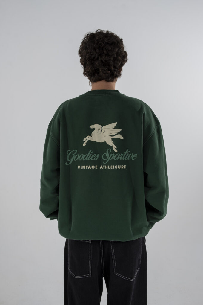 PGC25 550G Premium Green Crew by Goodies-Sportive