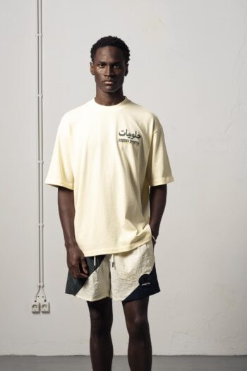 a model with a Gummies Known Tee of Goodies-Sportive