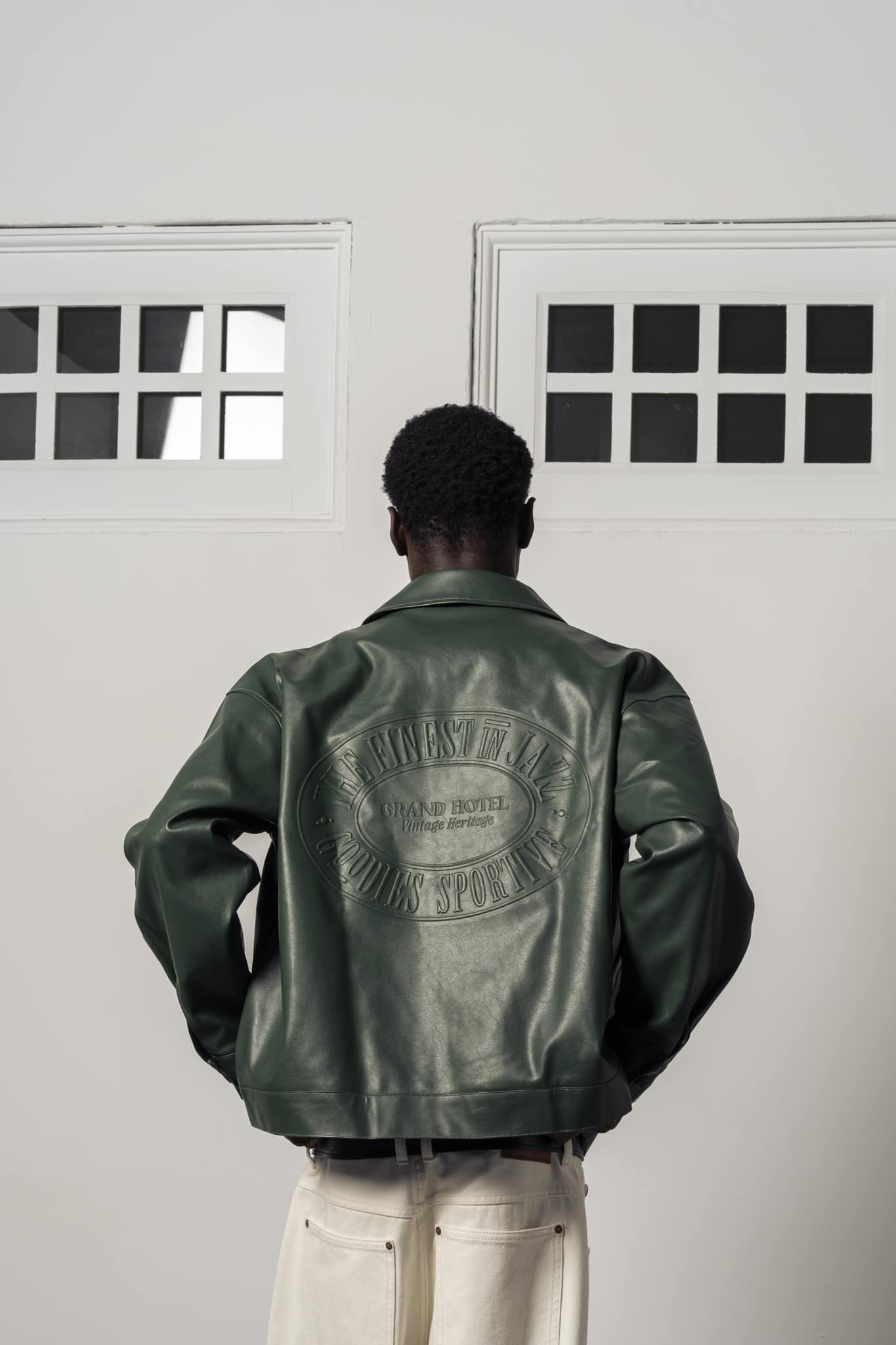 3-JELJ26 a model with a Jasper Eco-Leather Jacket of Goodies-Sportive