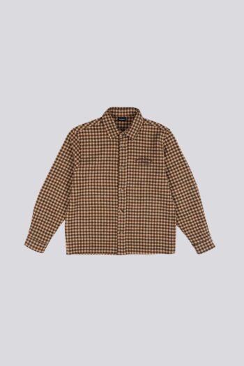 Hunter Checks Brown Shirt by Goodies Sportive