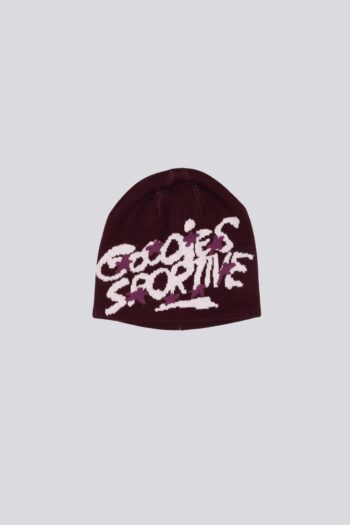 Athletic Bordeaux Beanie by Goodies Sportive