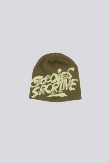 Athletic Green Beanie by Goodies Sportive