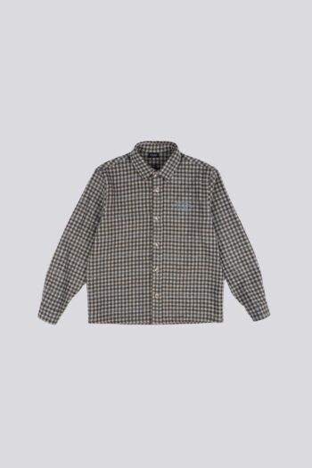Hunter Checks Grey Shirt by Goodies Sportive