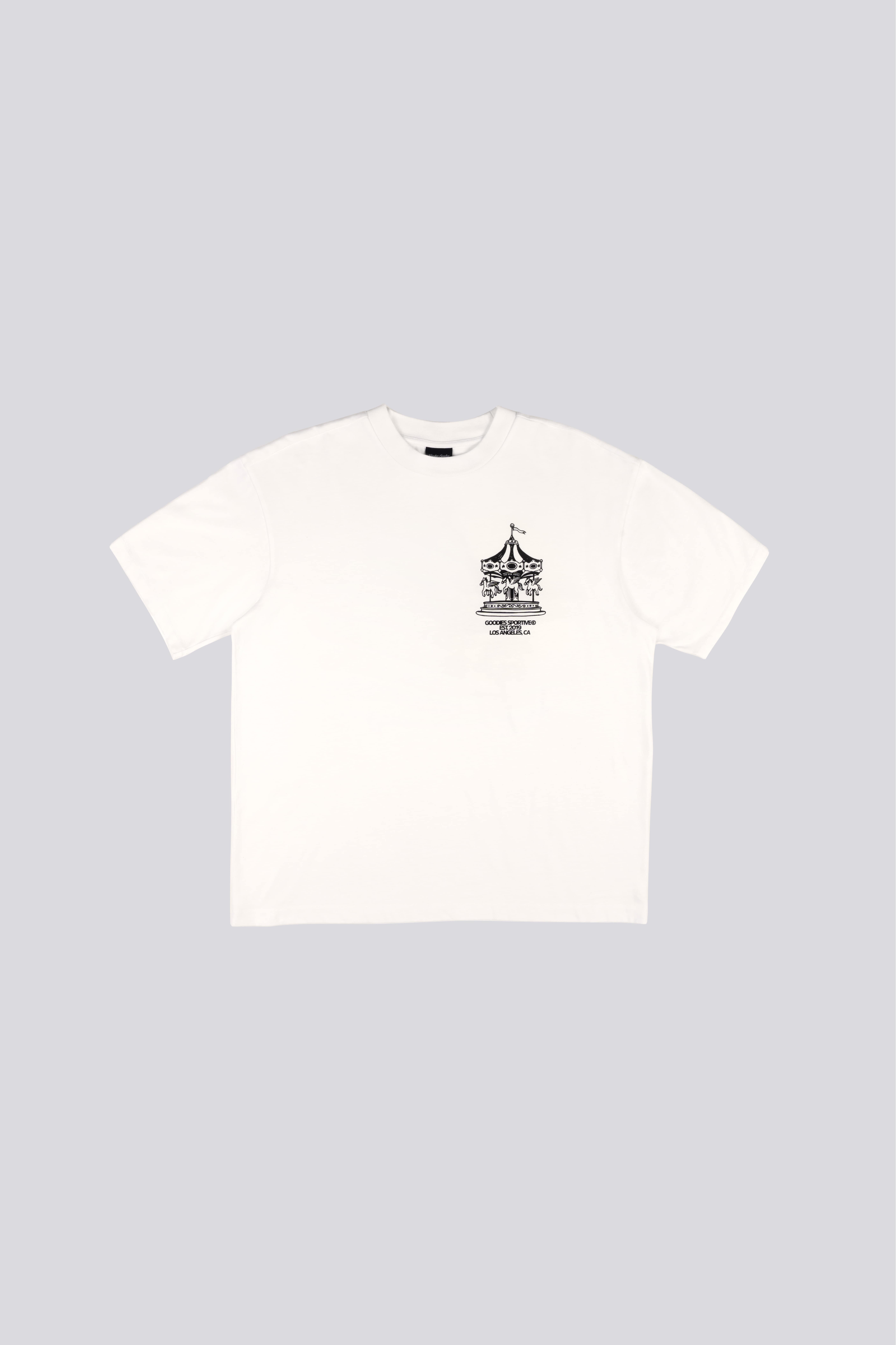 58-CLUB DU CARROUSEL TEE � CDCT26-003 Club Du Carrousel Tee by Goodies Sportive