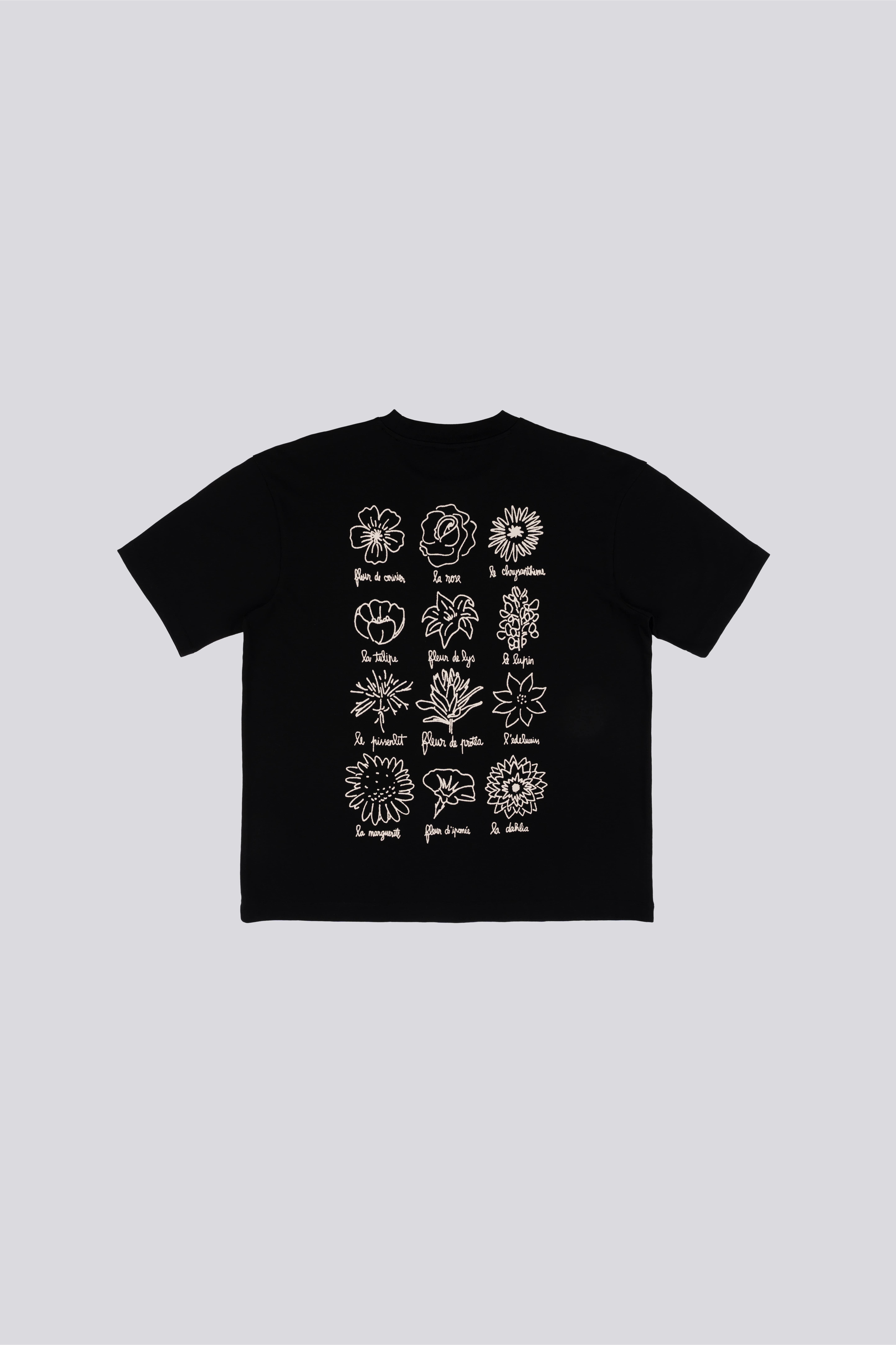 72-LE FLEURISTE TEE � LFT26-001 Le Fleuriste Tee by Goodies Sportive